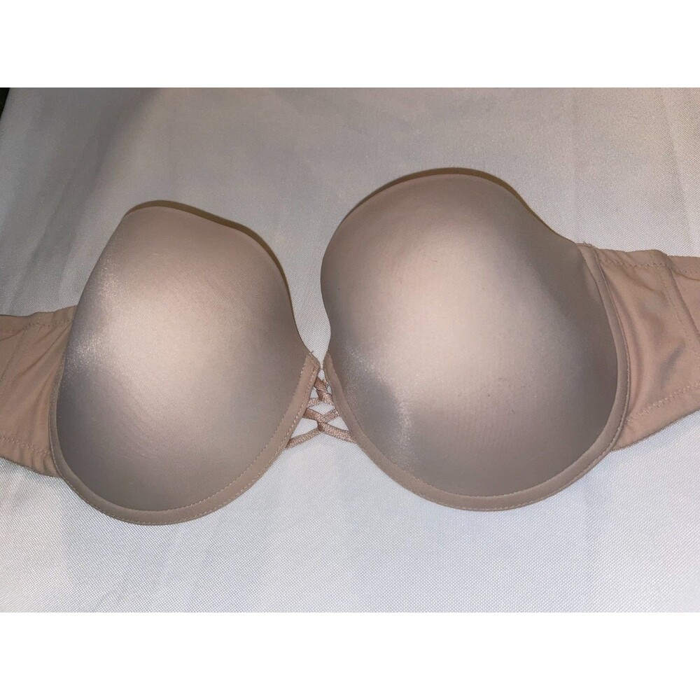 Wacoal womens Full Figure Seamless Underwire Bra Beige Nude 36D Strapless